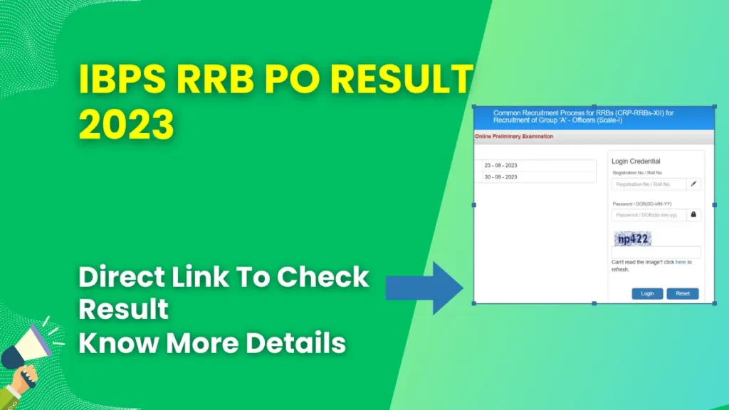 IBPS RRB PO Result 2023