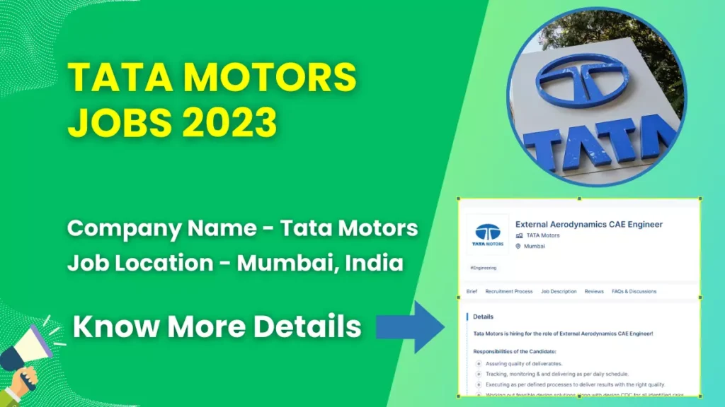 Tata Motors Jobs 2023