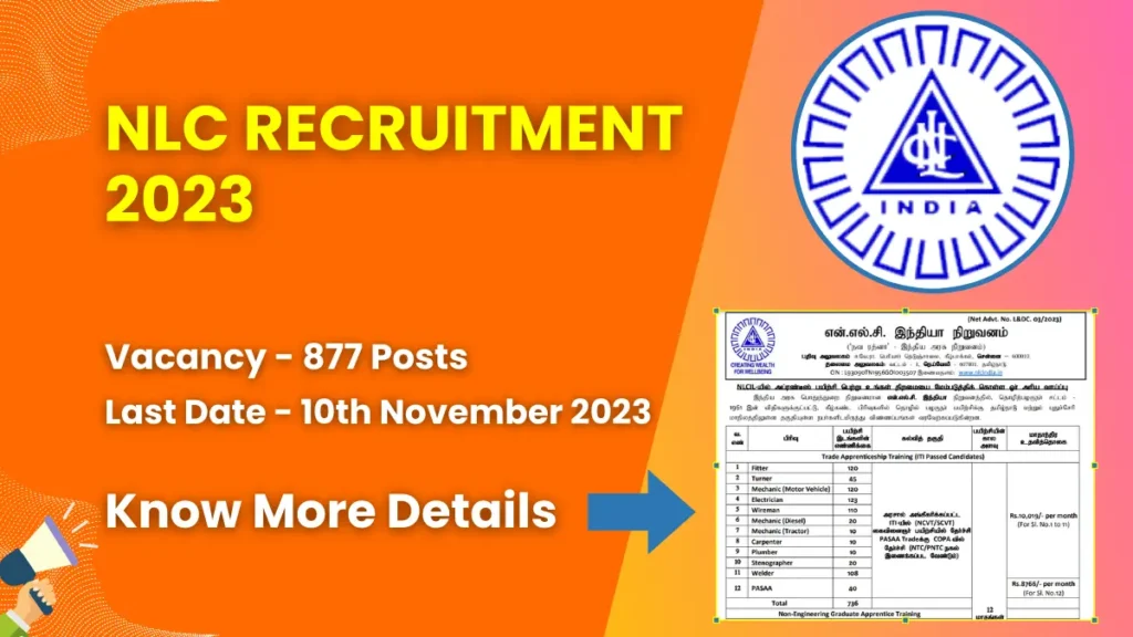 NLC Recruitment 2023