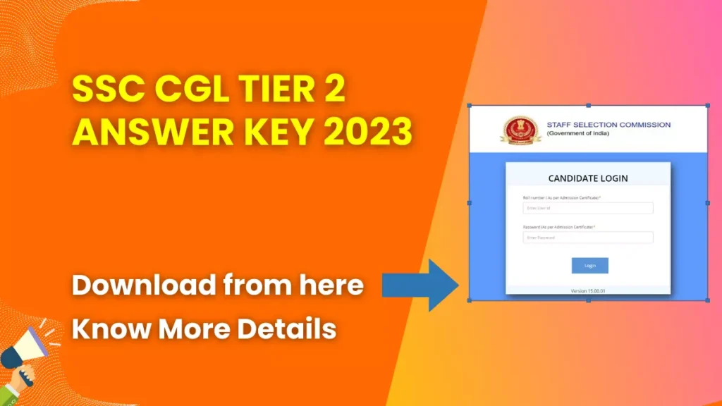 SSC CGL Tier 2 Answer Key 2023