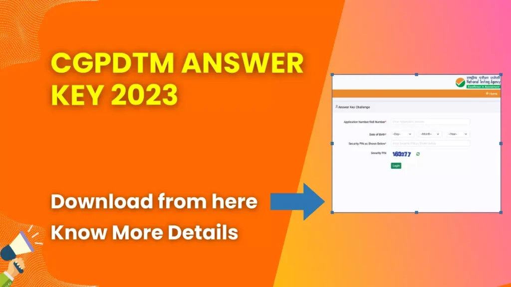 CGPDTM Answer Key 2023