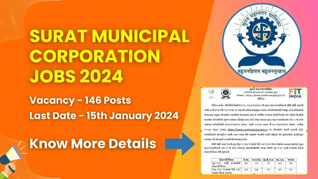 Surat Municipal Corporation Jobs 2024