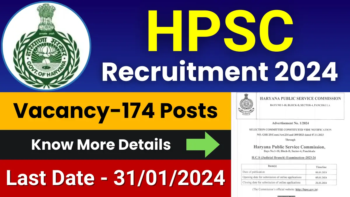 HPSC Civil Judge Jobs 2024