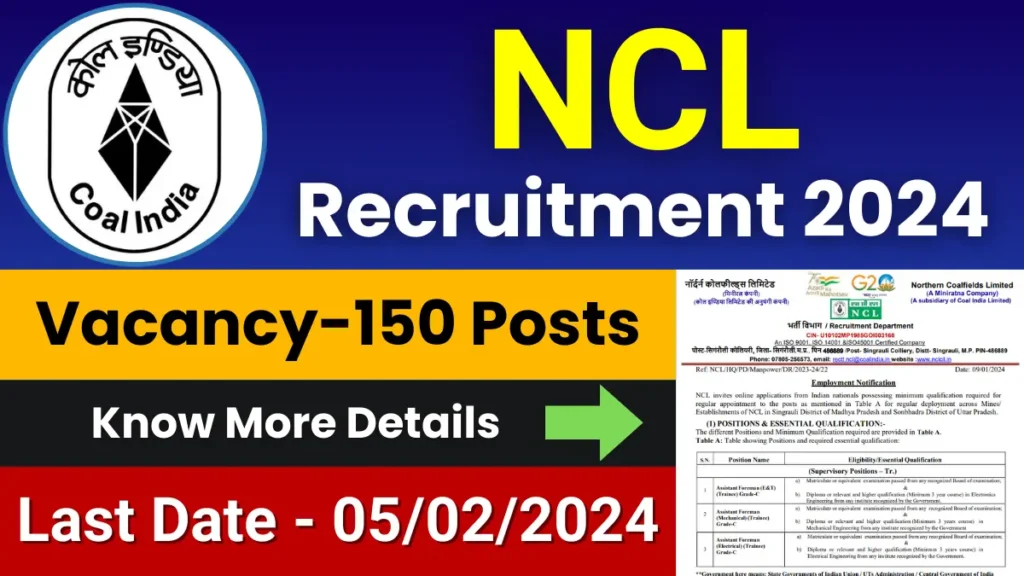 NCL Assistant Foreman Jobs 2024
