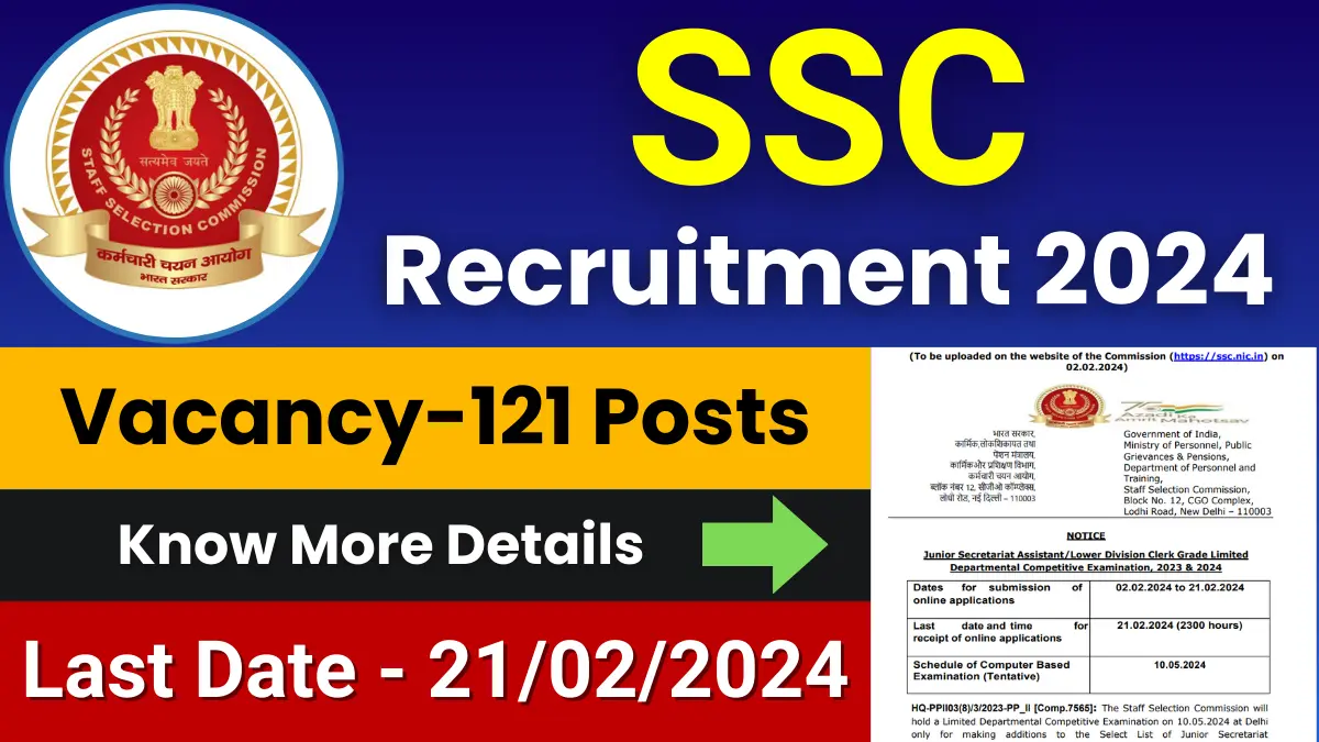 SSC Recruitment 2024