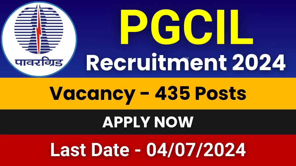 PGCIL Engineer Trainee Jobs 2024
