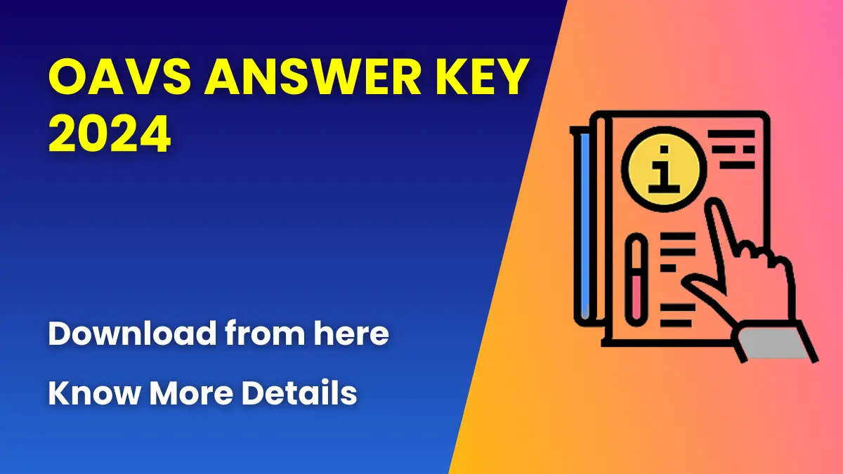OAVS Answer Key 2024