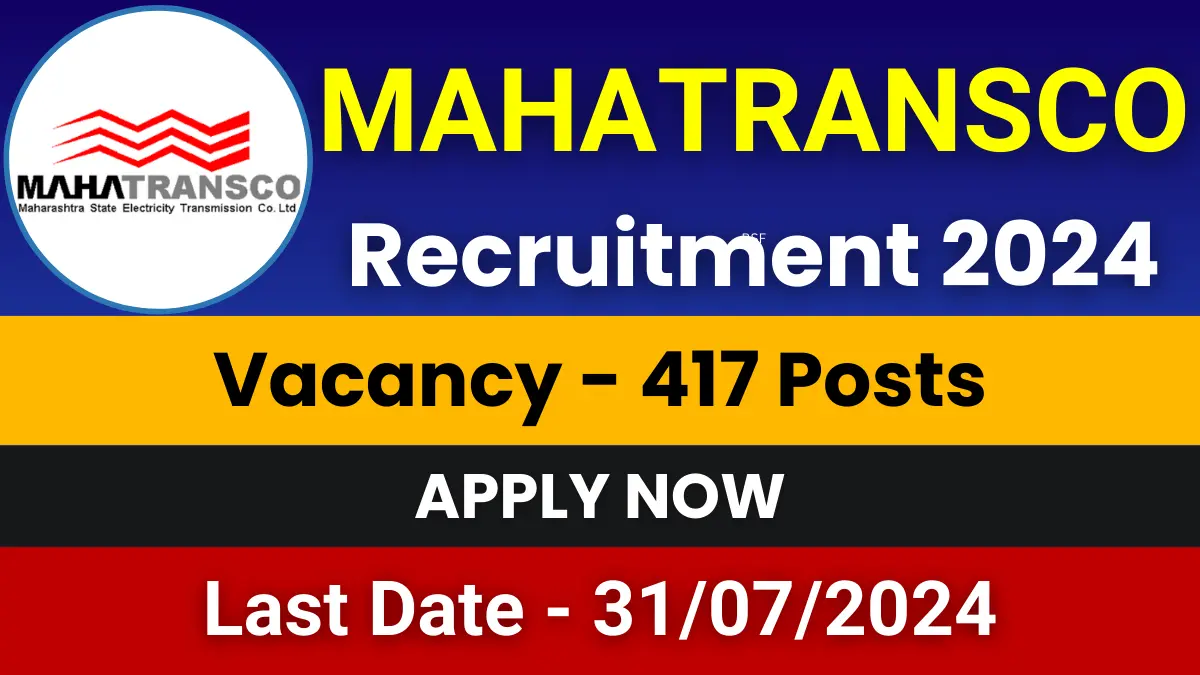 MAHATRANSCO Recruitment 2024