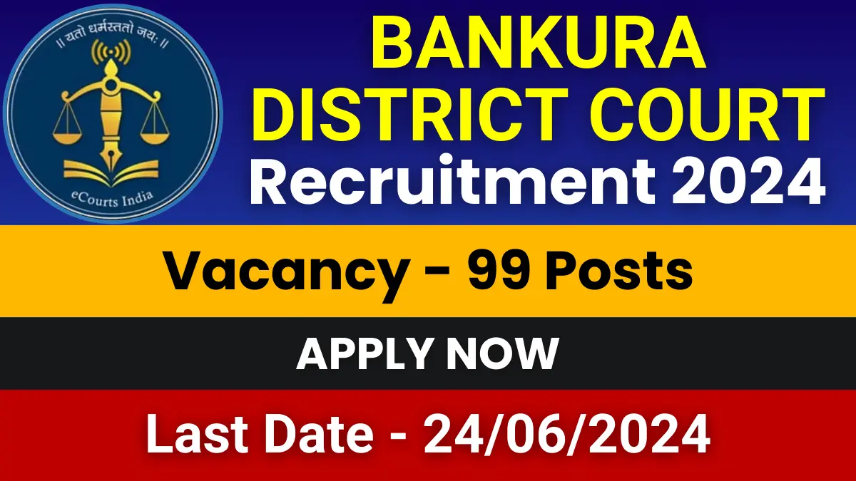 Bankura District Court Recruitment 2024