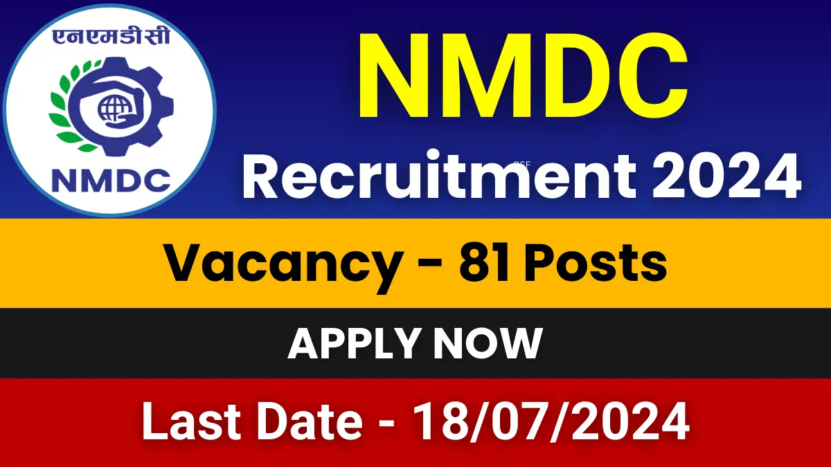 NMDC Executive Jobs 2024