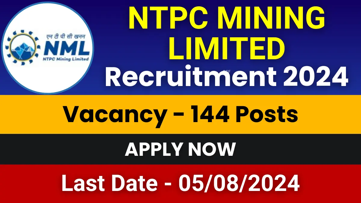 NTPC Mining Limited Jobs 2024