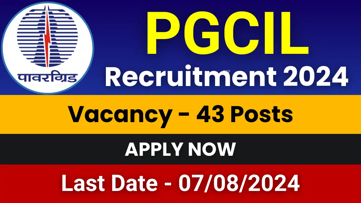 PGCIL Officer Trainee Jobs 2024