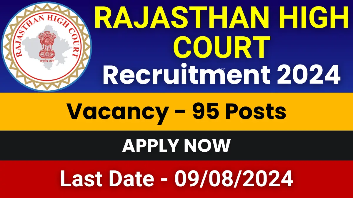 Rajasthan High Court Recruitment 2024