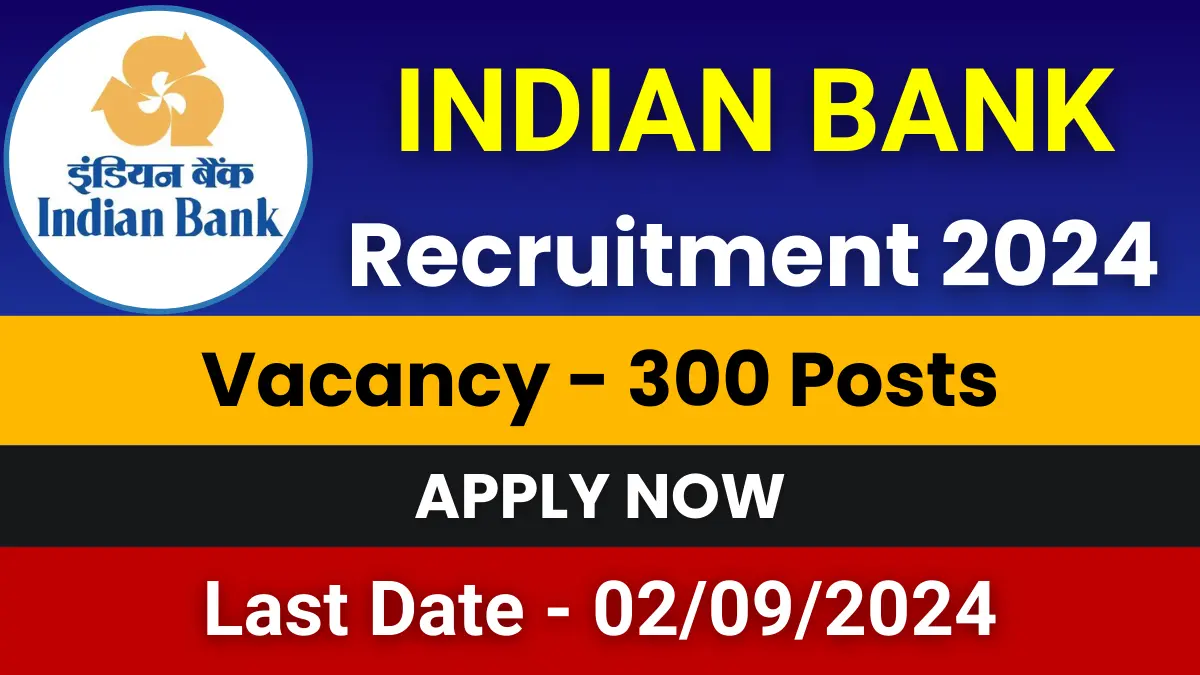 Indian Bank Recruitment 2024