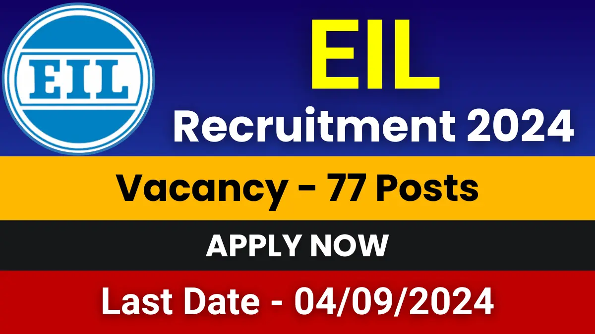 EIL Senior Manager Jobs 2024