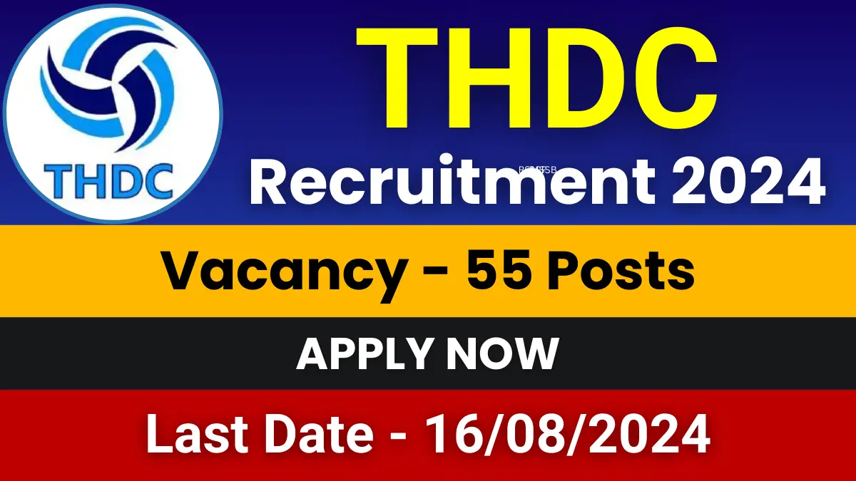 THDC Recruitment 2024