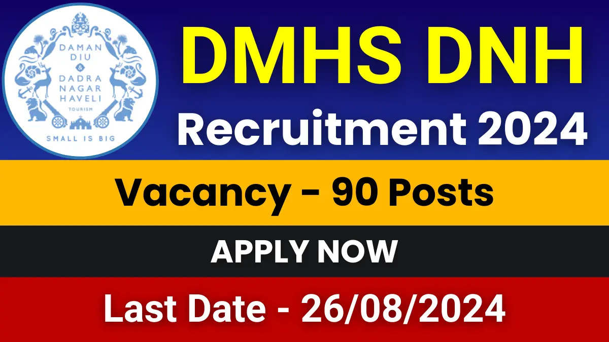 DMHS DNH Recruitment 2024