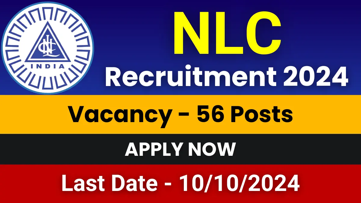 NLC Recruitment 2024