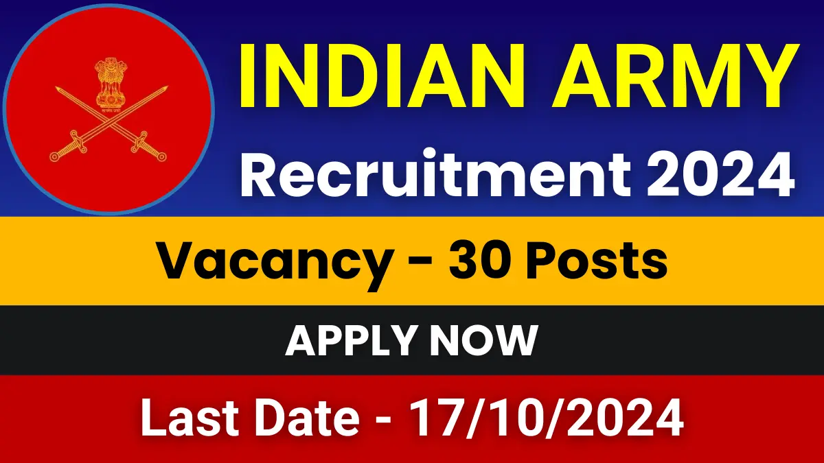 Indian Army TGC 141 Recruitment 2024