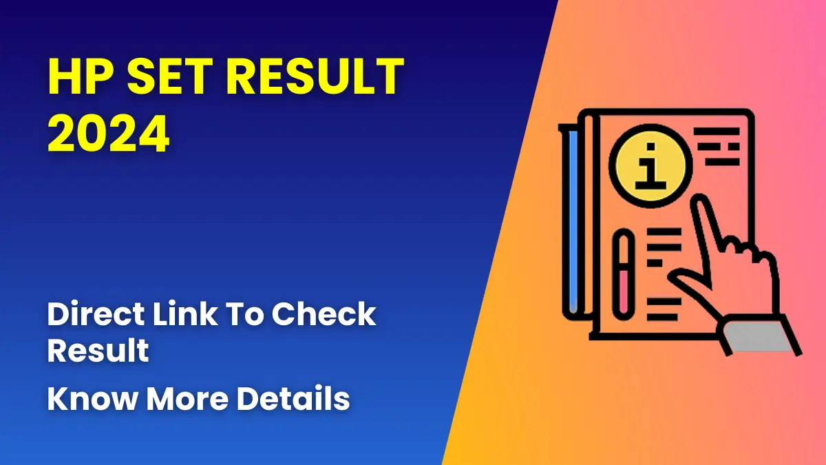HP SET Result 2024