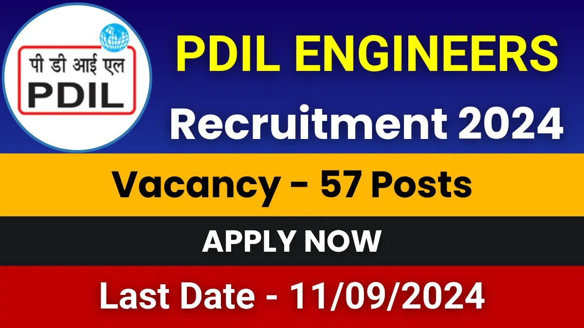 PDIL Engineers Jobs 2024