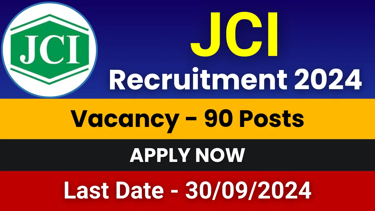 JCI Junior Inspector Jobs 2024 Notification for 90 Posts | Apply Now 1 JCI Junior Inspector Jobs 2024