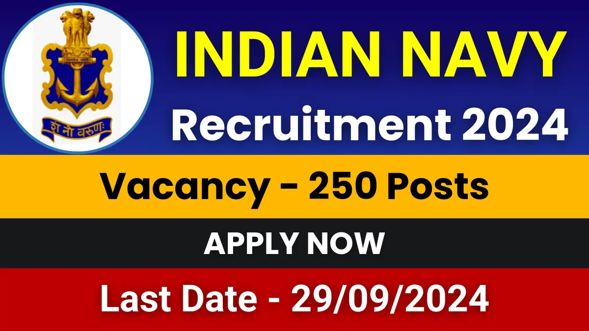 Indian Navy SSC Officer Recruitment 2024