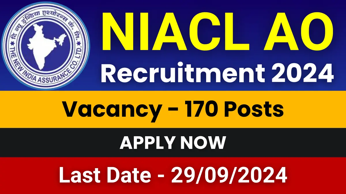 NIACL AO Jobs 2024