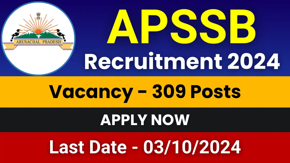 APSSB Recruitment 2024