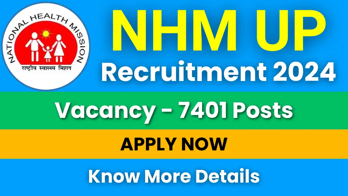 NHM UP CHO Recruitment 2024