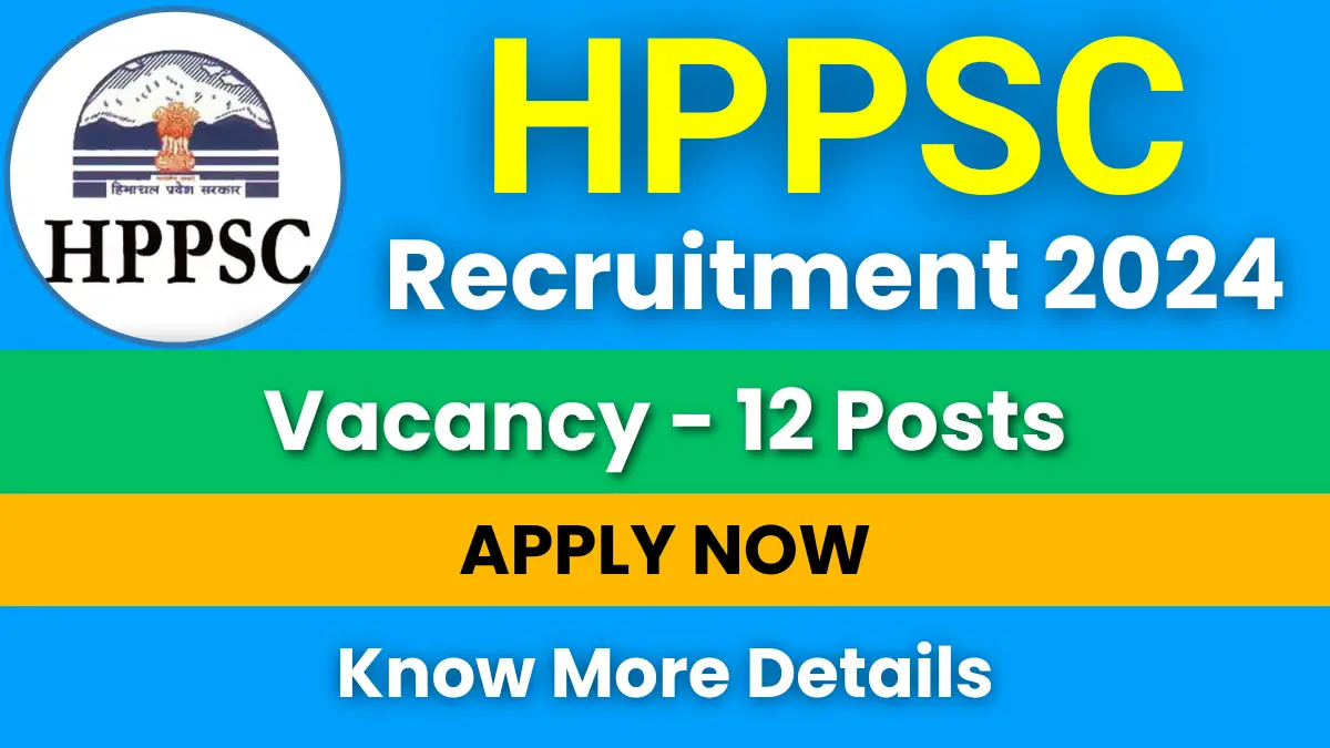 HPPSC Recruitment 2024