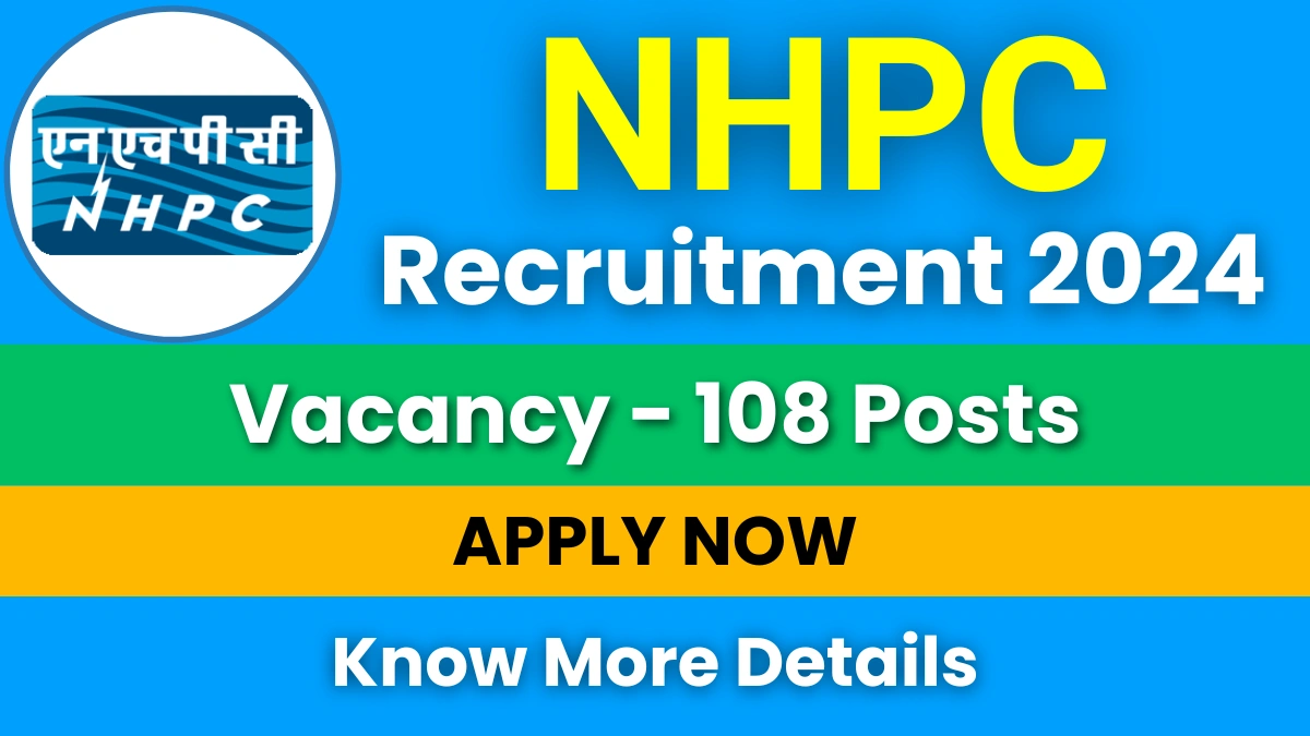 NHPC Recruitment 2024