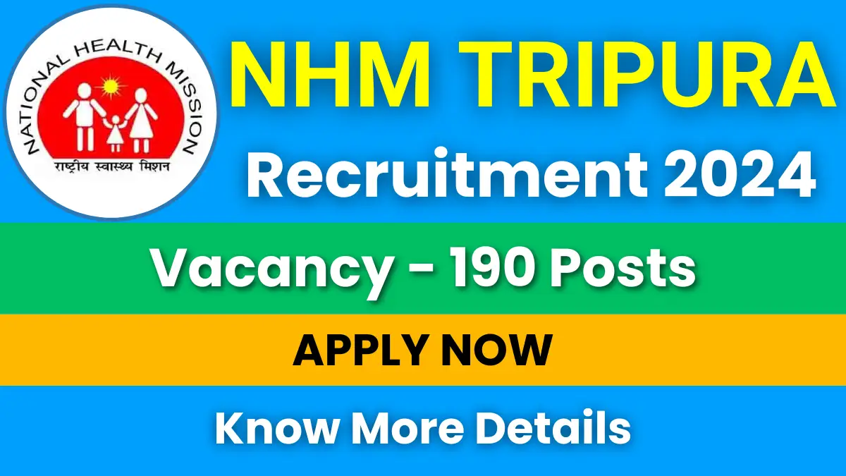 NHM Tripura Recruitment 2025