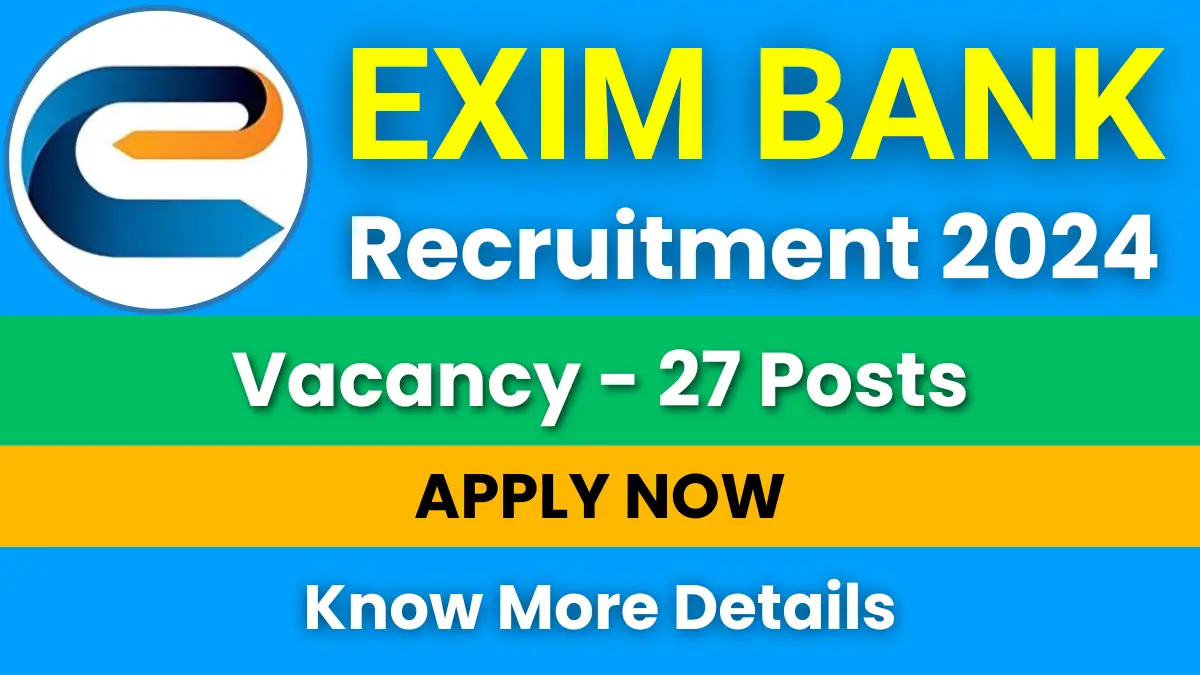 Exim Bank Recruitment 2025