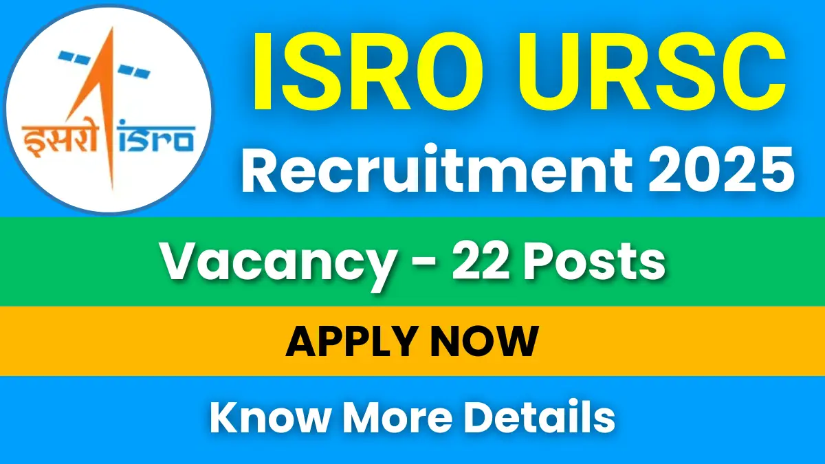 ISRO URSC Recruitment 2025