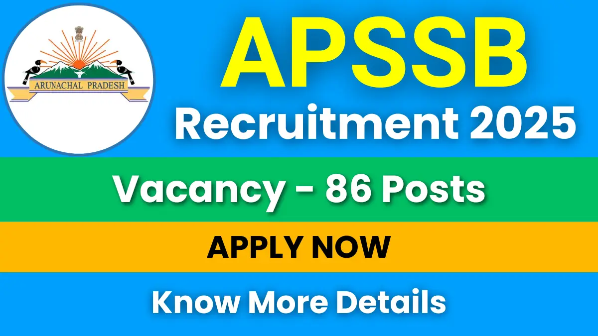 APSSB CGL Recruitment 2025