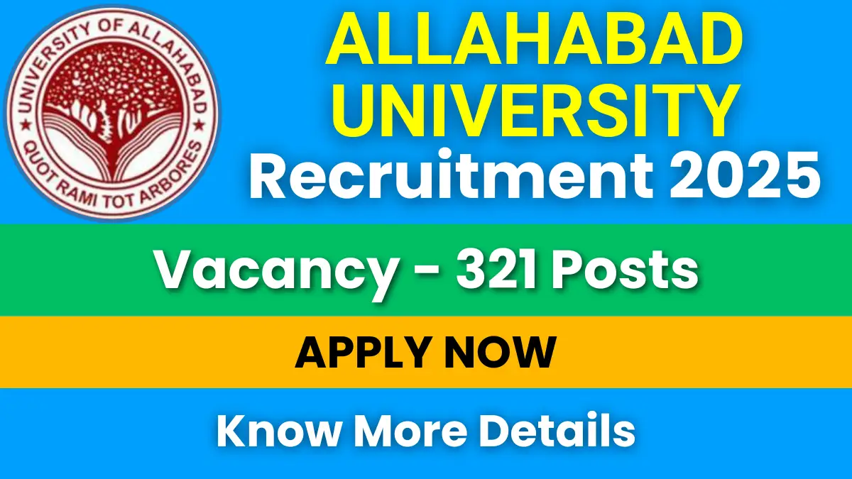 Allahabad University Recruitment 2025