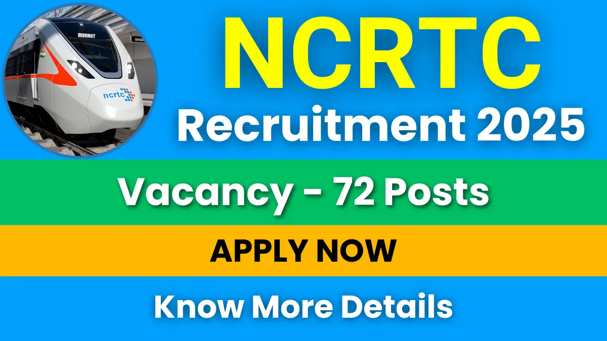 NCRTC Recruitment 2025
