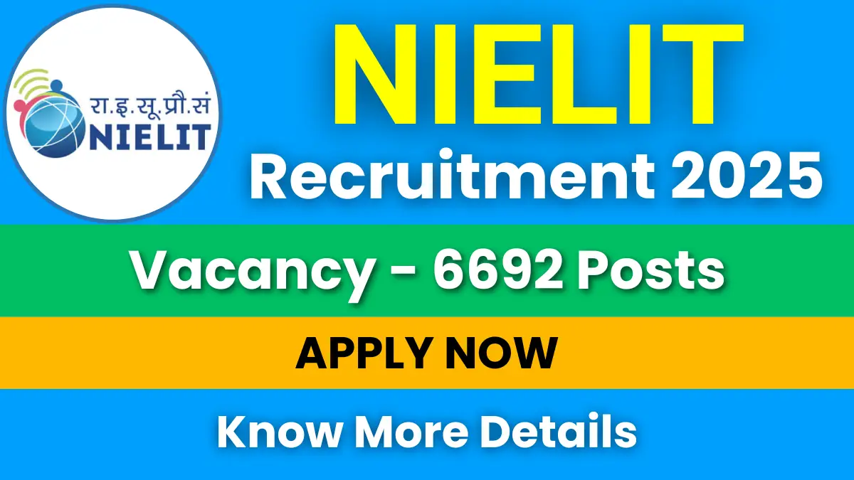 NIELIT Shimla Recruitment 2025