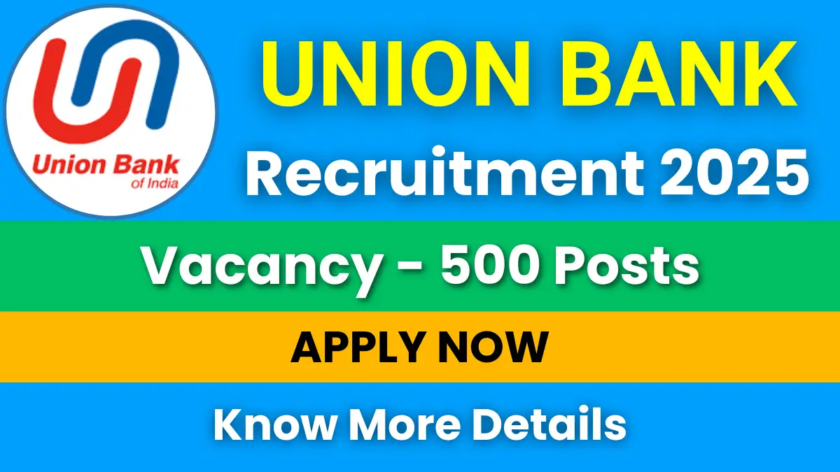 Union Bank Assistant Manager Recruitment 2025