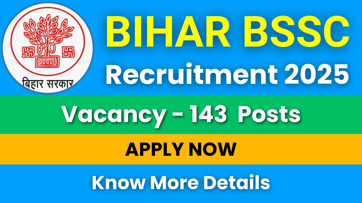 Bihar BSSC Recruitment 2025