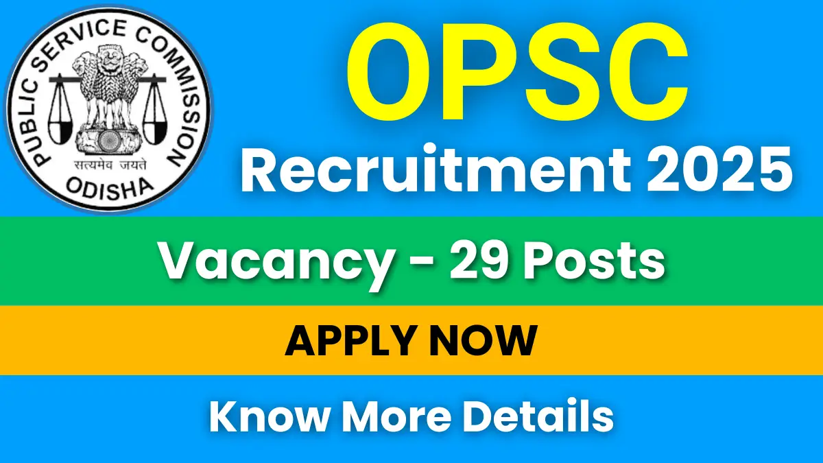 OPSC Assistant Section Officer Recruitment 2025