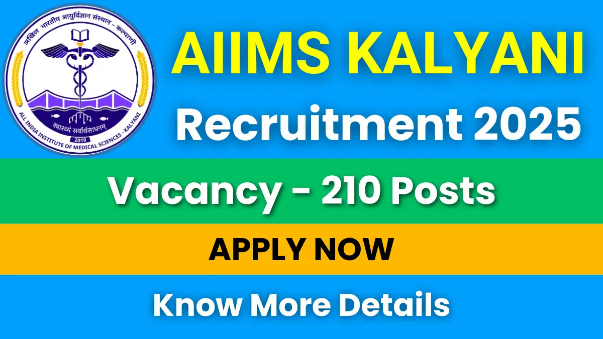 AIIMS Kalyani Recruitment 2025
