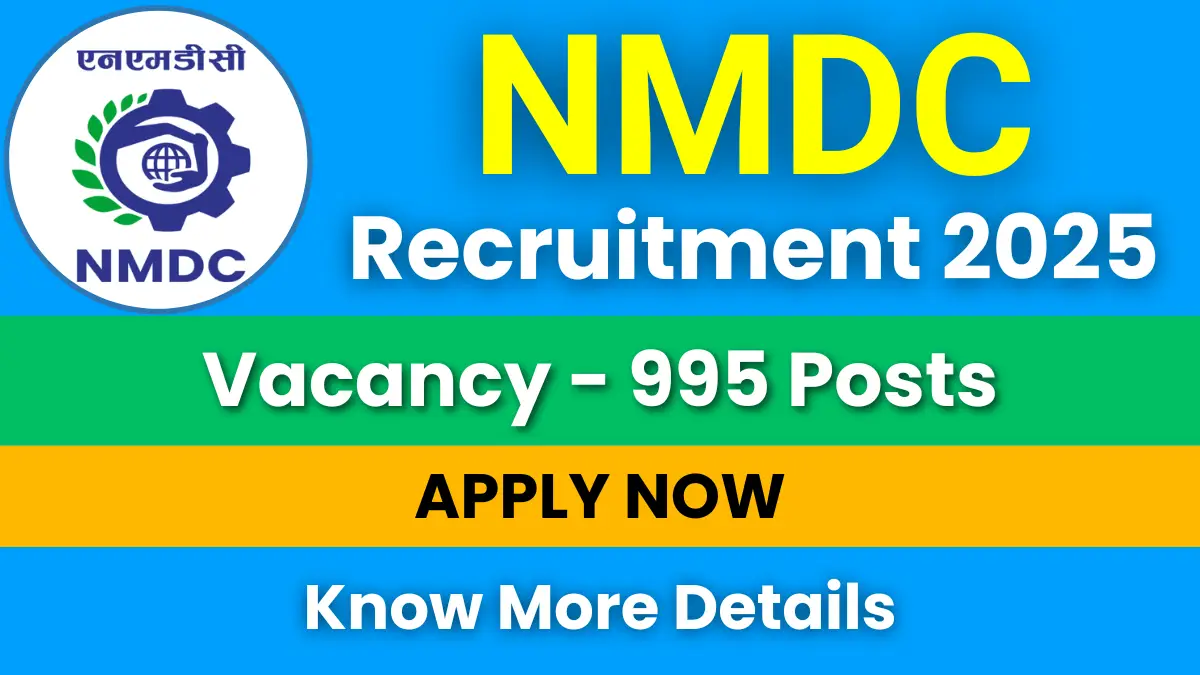 NMDC Trainee Recruitment 2025