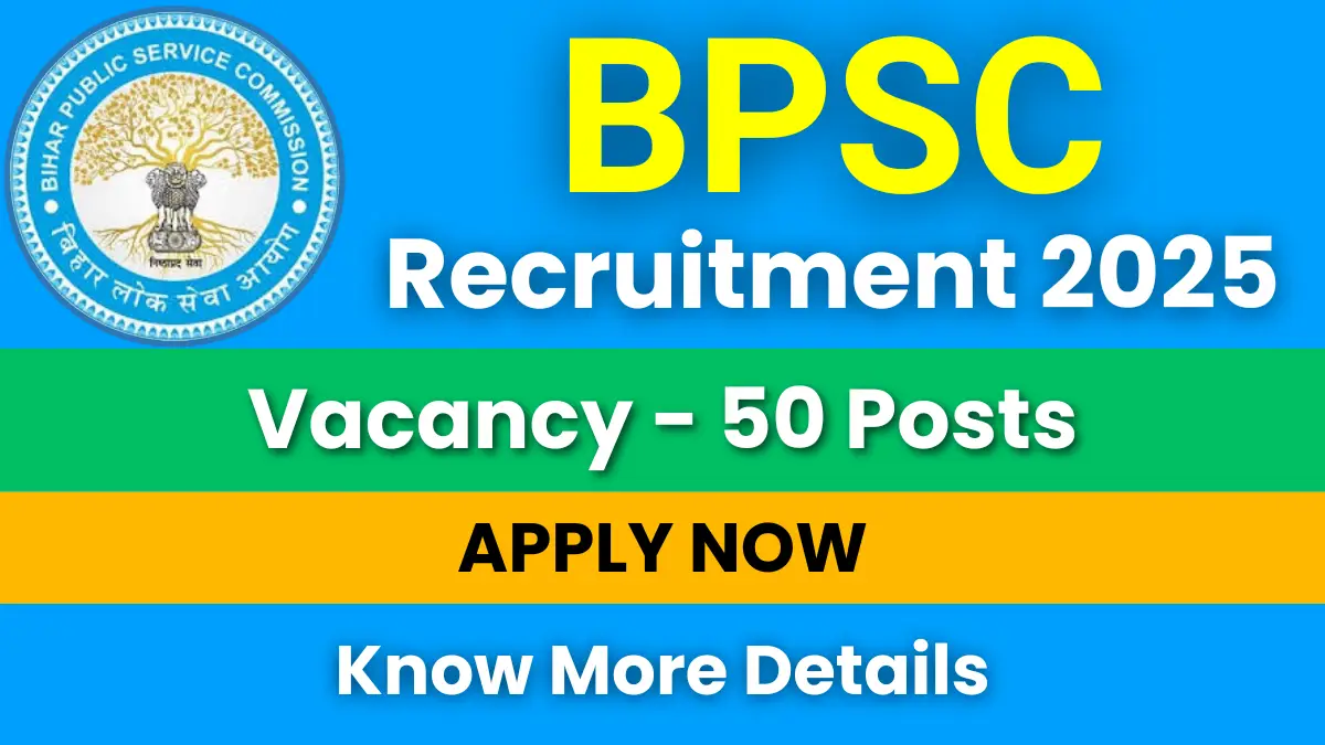 BPSC Vice Principal Recruitment 2025