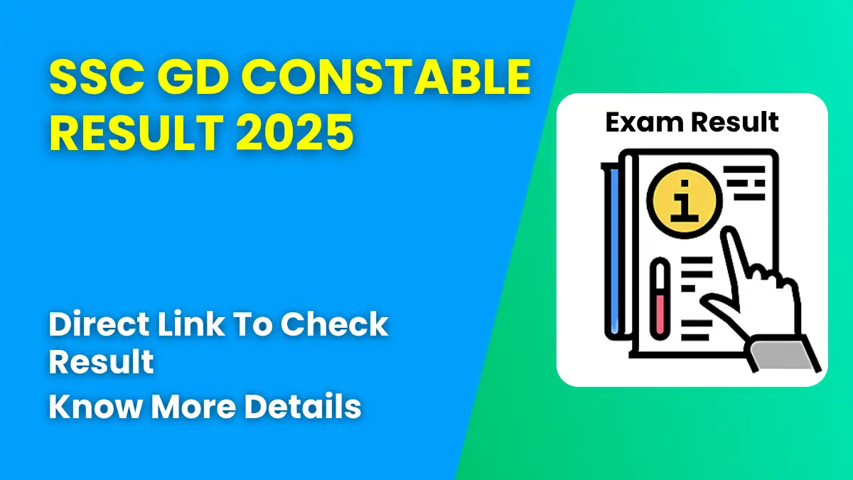 SSC GD Constable Result 2025