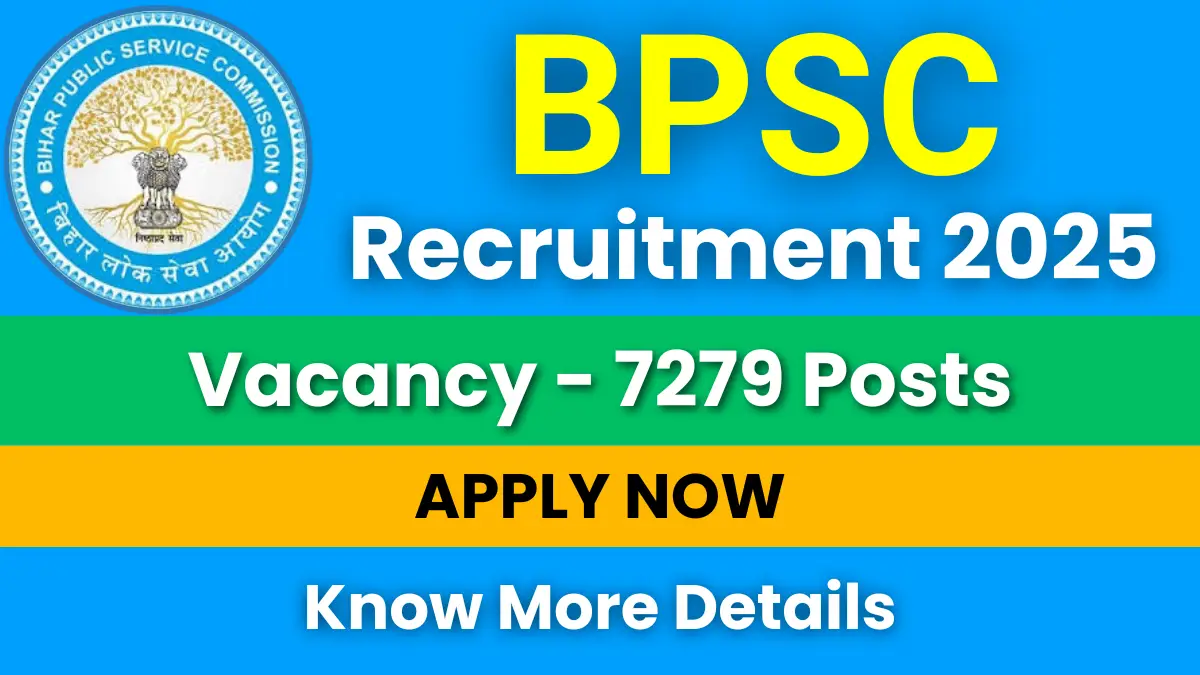 BPSC Special School Teacher Recruitment 2025