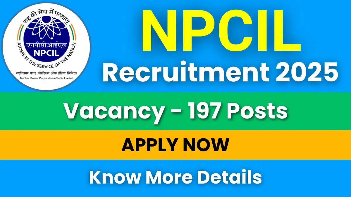 NPCIL Recruitment 2025