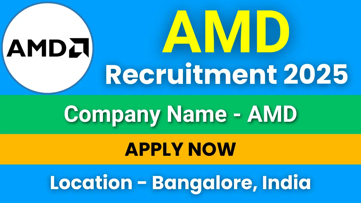AMD Software Development Engineer Recruitment 2025
