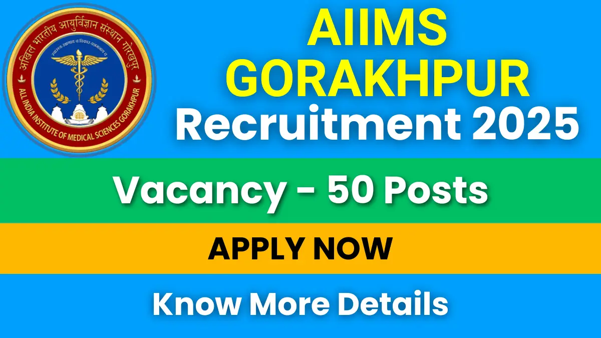 AIIMS Gorakhpur Faculty Recruitment 2025